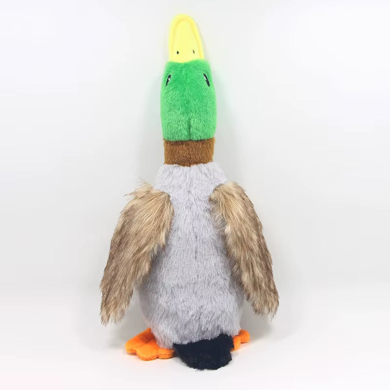 Cute Plush Duck Dogs Squeak Toys Funny Pet Play Intereactive Chew Toy for Small Medium Dog Pets Supplies Accessories